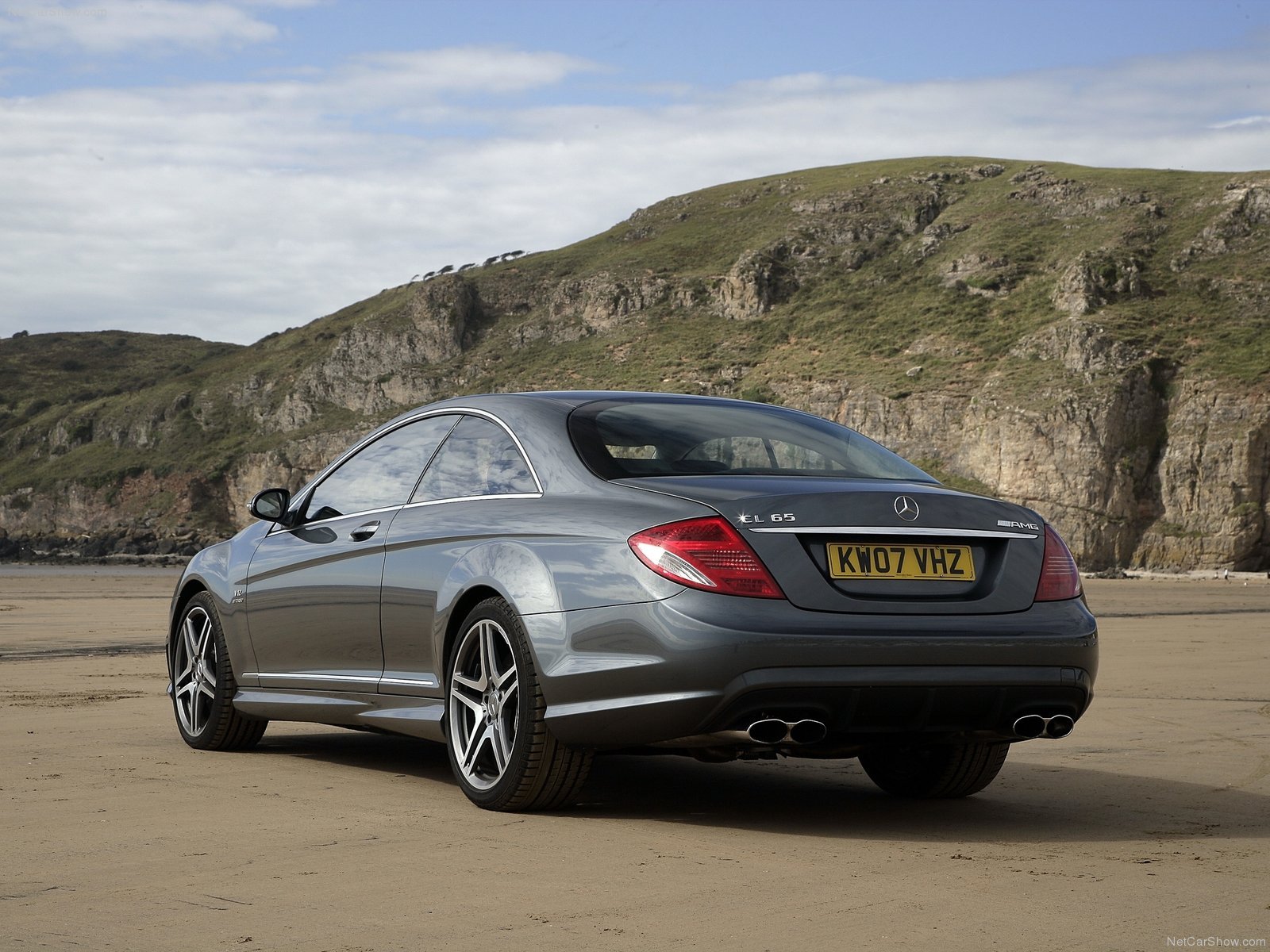 mercedes benz, Cl65, Amg, Uk version, Cars, Coupe, 2008 Wallpaper