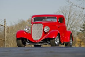 1933, Ford, Coupe, Three, Window, Hotrod, Streetrod, Hot, Rod, Street, Red, Usa,  02