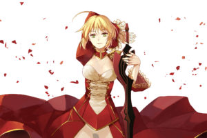 blonde, Hair, Fate, Extra, Fate, Stay, Night, Saber, Saber, Extra, Sword, Weapon