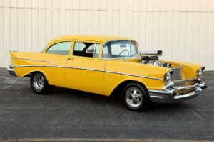 1957, Chevrolet, Chevy, Belair, Bel, Air, 210, Pro, Street, Super, Drag, Usa,  01