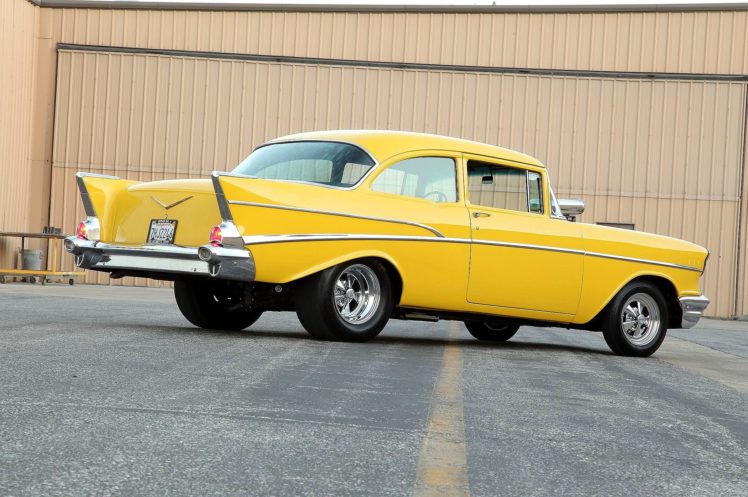 1957, Chevrolet, Chevy, Belair, Bel, Air, 210, Pro, Street, Super, Drag, Usa,  03 HD Wallpaper Desktop Background