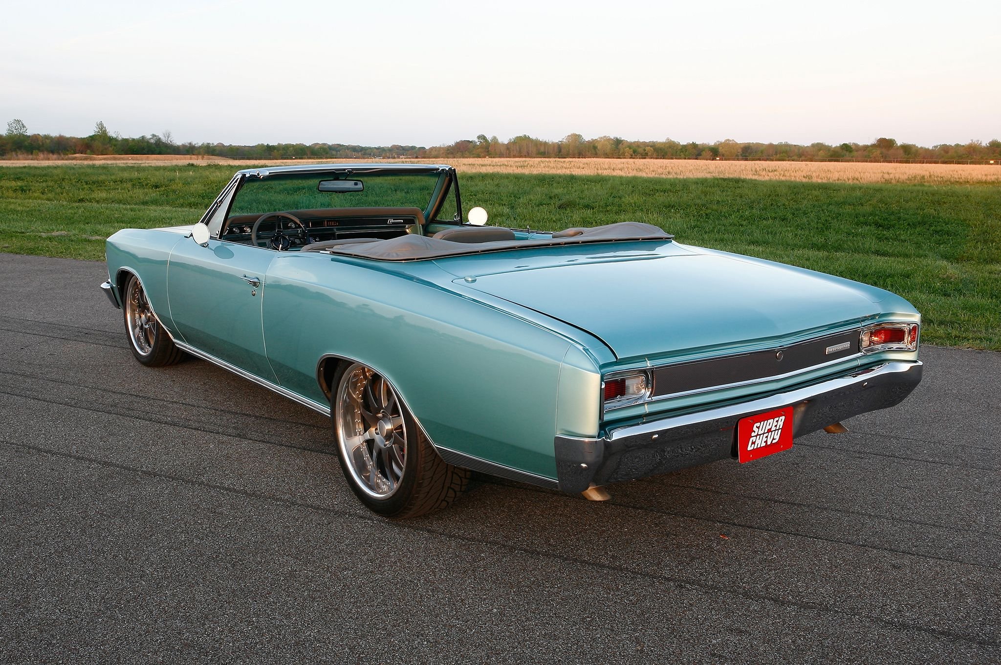 1966, Chevrolet, Chevy, Chevelle, Convertible, Pro, Touring, Super, Street, Usa,  04 Wallpaper