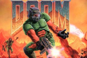 doom, Sci fi, Fps, Shooter, Action, Fighting, Warrior, Series, Survival, Horror, Dark, 1doom, Futuristic, Artwork, Evil, Poster