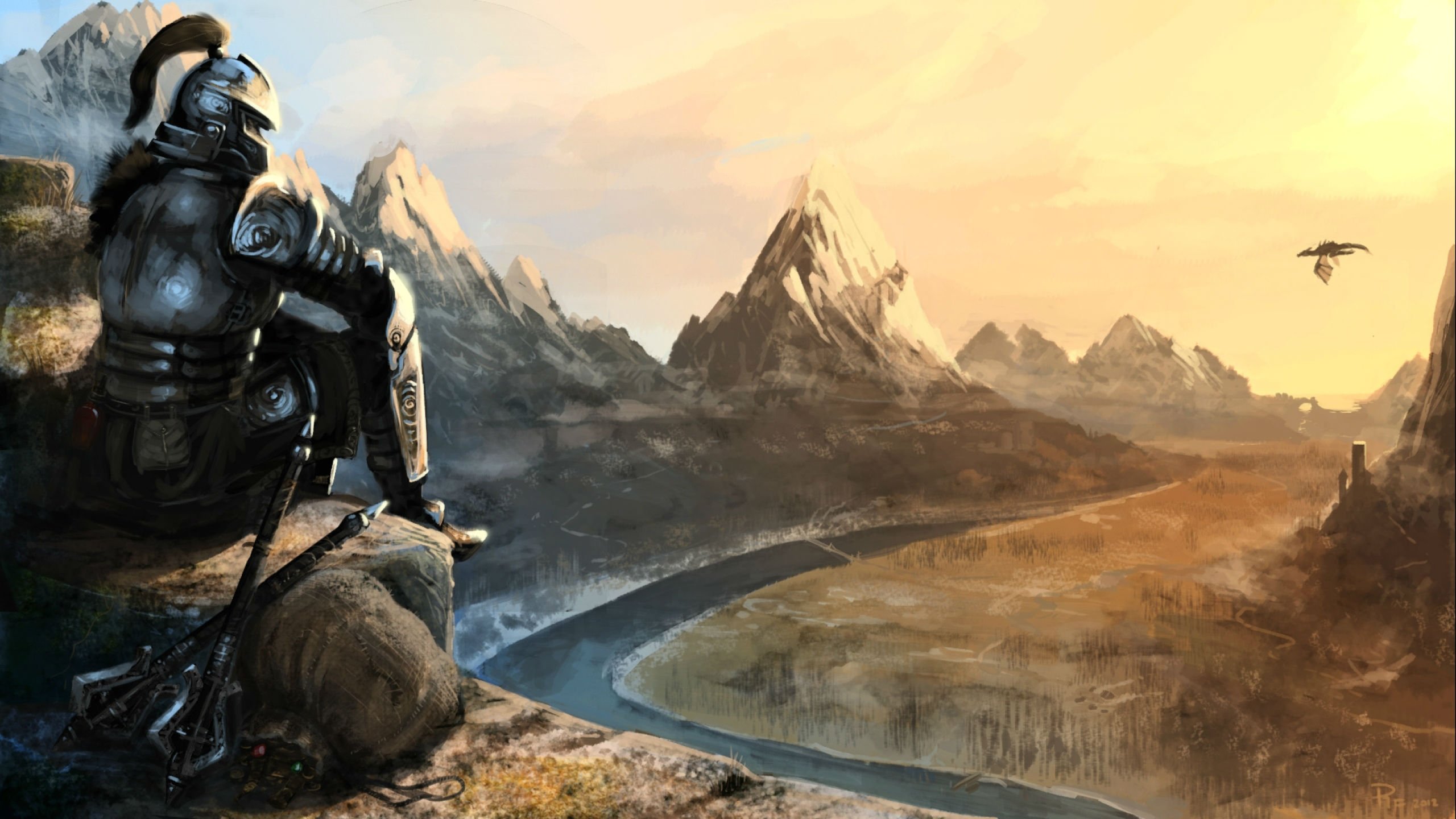 elder, Scrolls, Fantasy, Action, Rpg, Mmo, Online, Artwork, Fighting, Skyrim Wallpaper