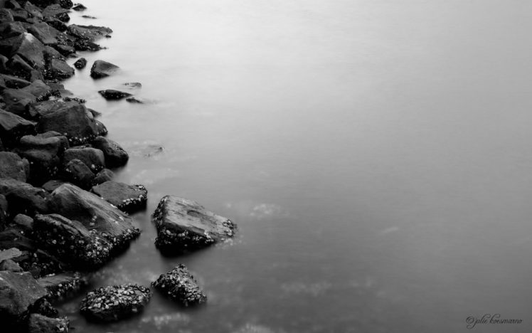 sea, Stones HD Wallpaper Desktop Background
