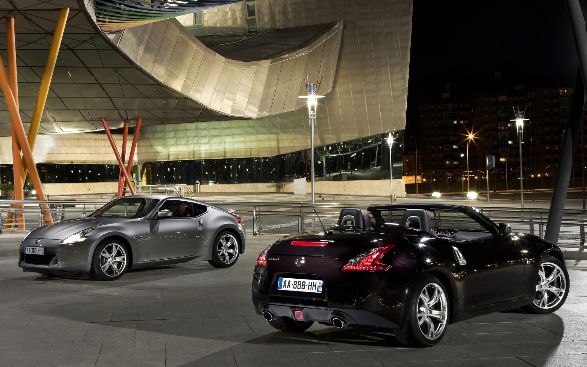 nissan, 370, Z, Coupe, And, Cabrio Wallpaper