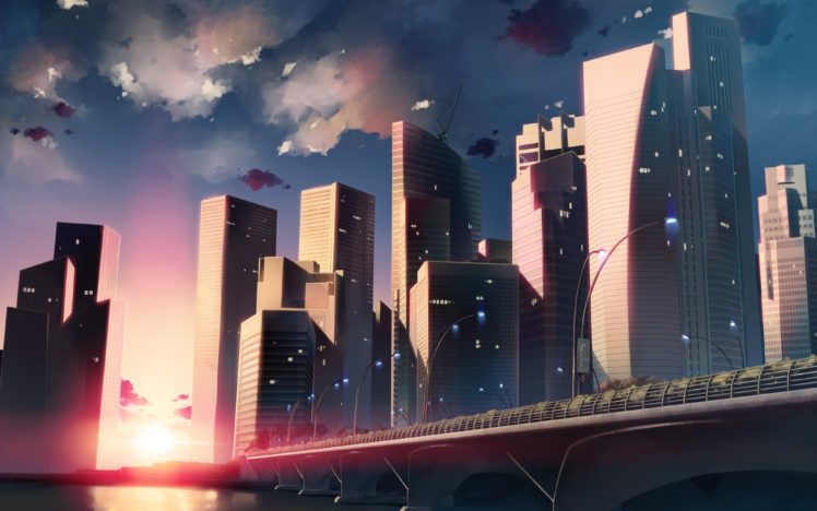 sunset, Landscapes, Buildings, Cities HD Wallpaper Desktop Background