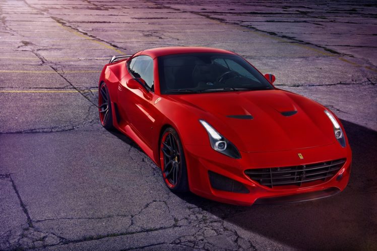 novitec, Rosso, Widebody, Ferrari, California t, N largo, Cars, Convertible, Modified, 2015 HD Wallpaper Desktop Background