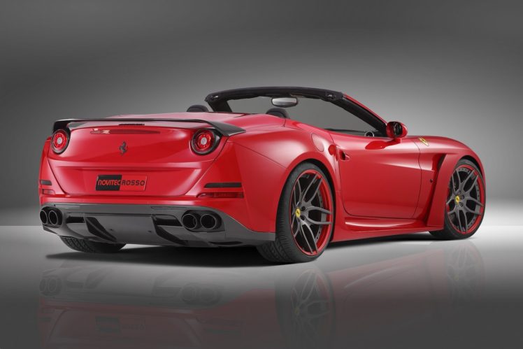 novitec, Rosso, Widebody, Ferrari, California t, N largo, Cars, Convertible, Modified, 2015 HD Wallpaper Desktop Background