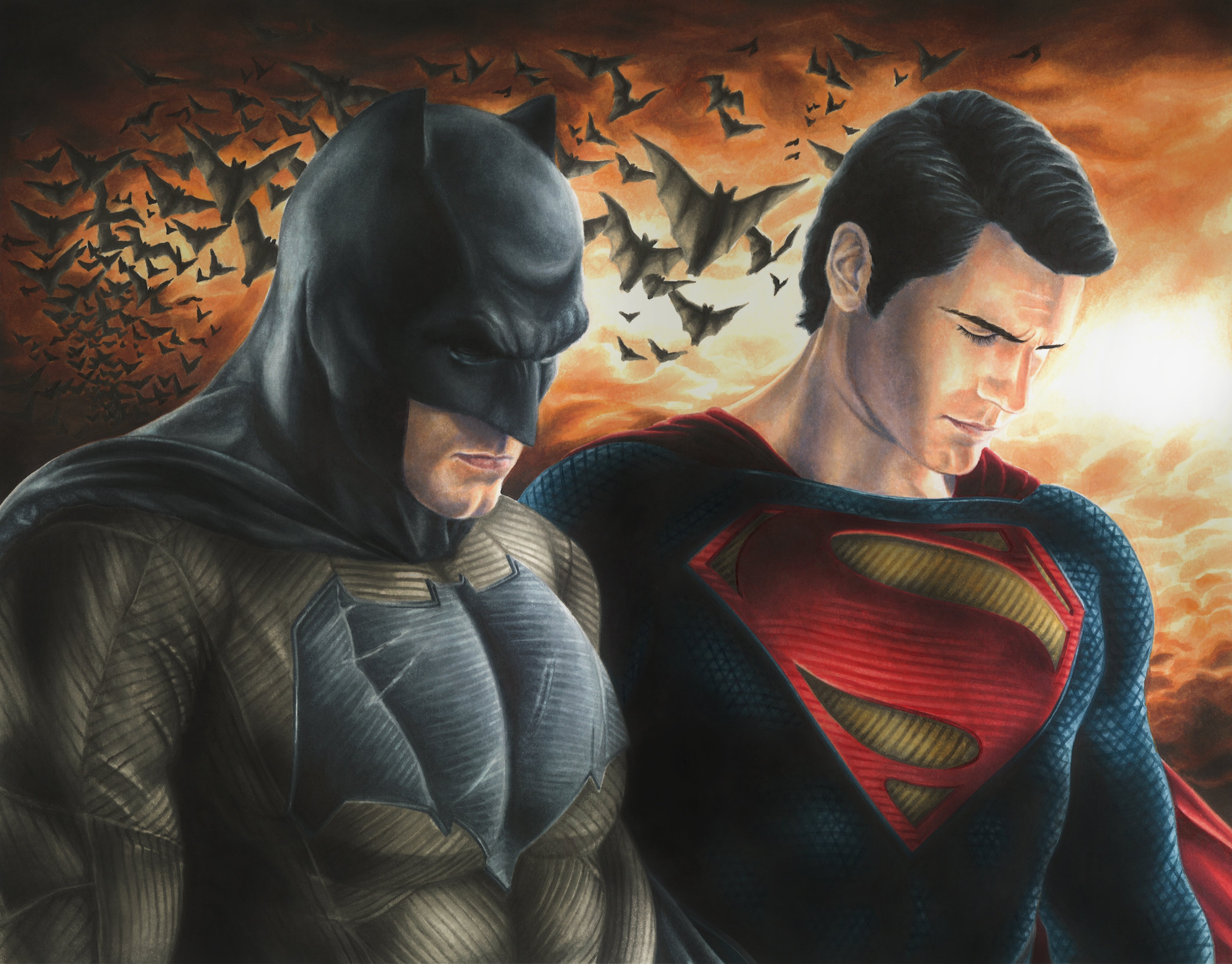 batman v superman, Dc comics, Batman, Superman, Superhero, Adventure, Action, Fighting, Dawn, Justice, Poster Wallpaper