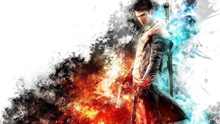 devil, May, Cry, Dmc, Fantasy, Action, Adventure, Fighting, Warrior, Martial, Arts HD Wallpaper Desktop Background