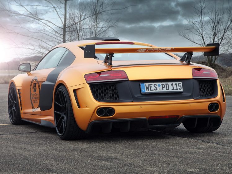 prior design, Audi r8, Gt850, Cars, Modified, 2013 HD Wallpaper Desktop Background