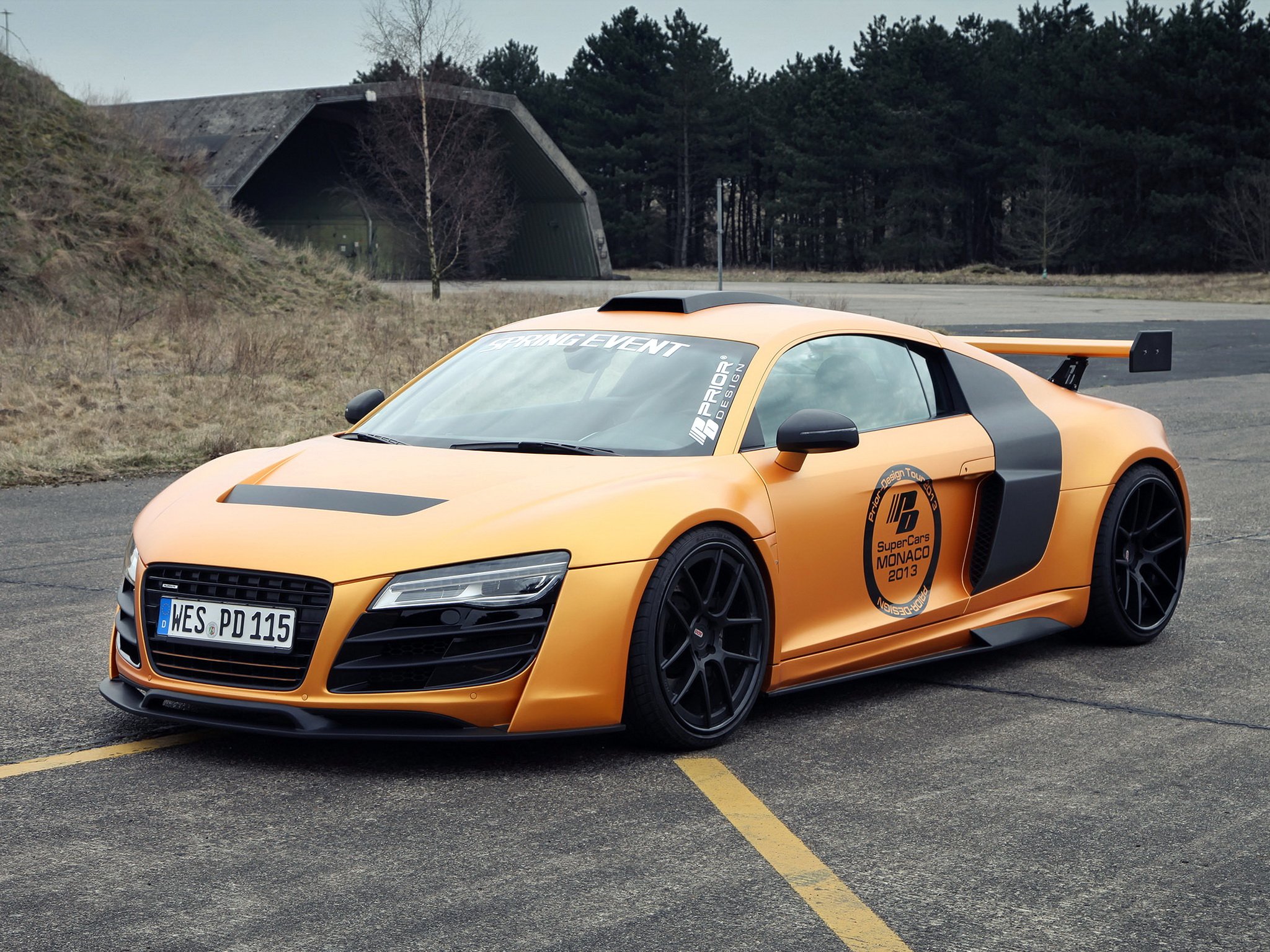 prior design, Audi r8, Gt850, Cars, Modified, 2013 Wallpaper