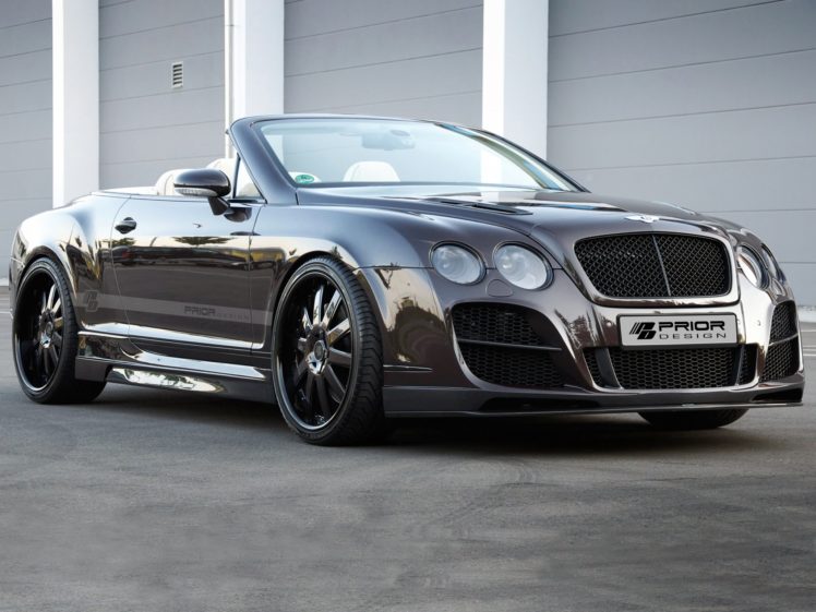 prior design, Bentley, Continental gt, Cabriolet, Cars, Modified, 2011 HD Wallpaper Desktop Background