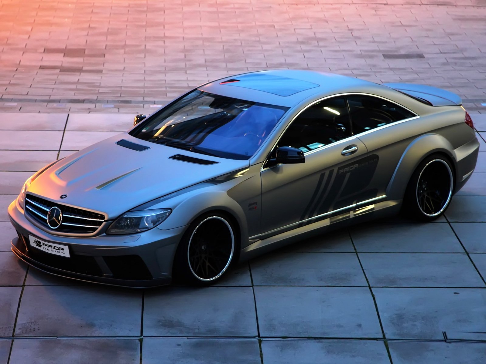 prior design, Mercedes benz, Cl klasse, Black, Edition,  c216 , Cars, Modified, 2012 Wallpaper
