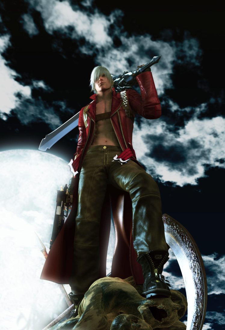 devil, May, Cry, Dmc, Fantasy, Action, Adventure, Fighting, Warrior, Martial, Arts HD Wallpaper Desktop Background