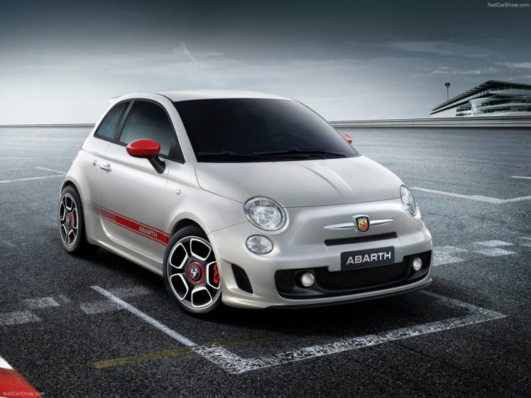 fiat, 500, Abarth, Cars, 2009 HD Wallpaper Desktop Background