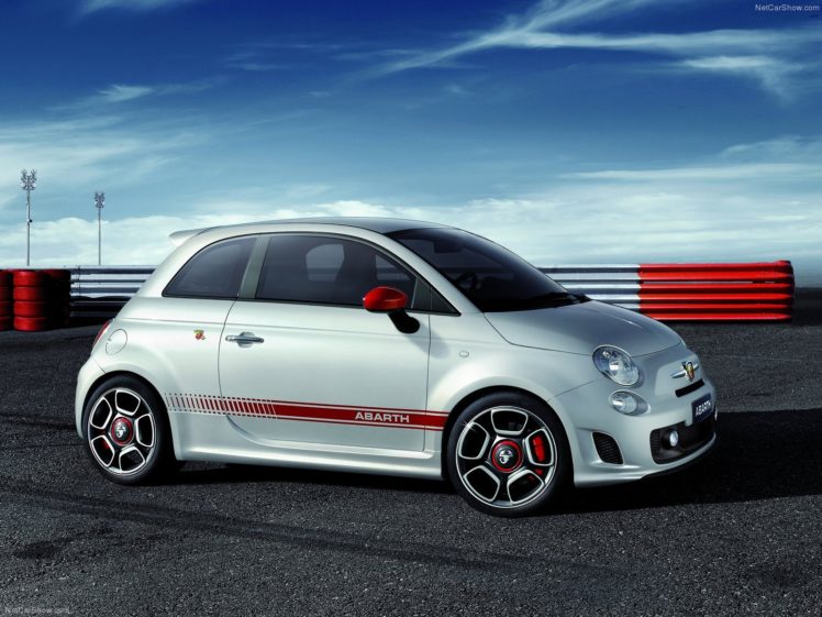 fiat, 500, Abarth, Cars, 2009 HD Wallpaper Desktop Background