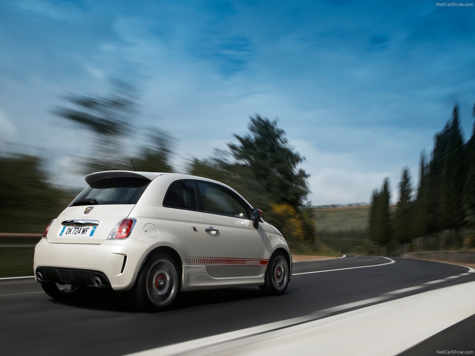 fiat, 500, Abarth, Cars, 2009 Wallpaper