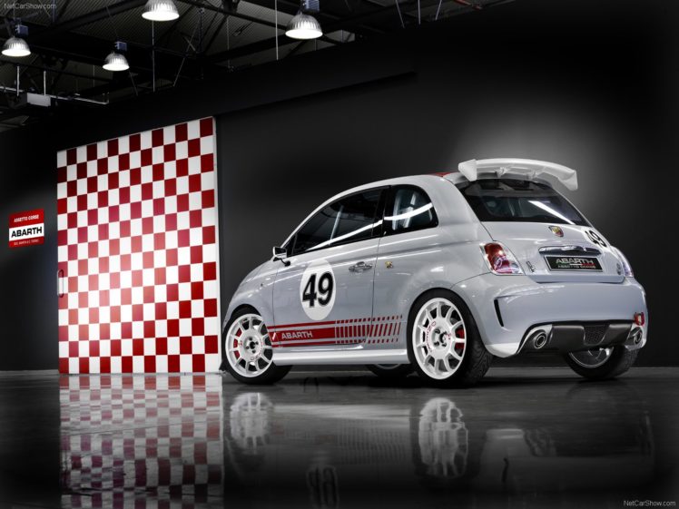 2009, 500, Abarth, Assetto, Corse, Fiat HD Wallpaper Desktop Background