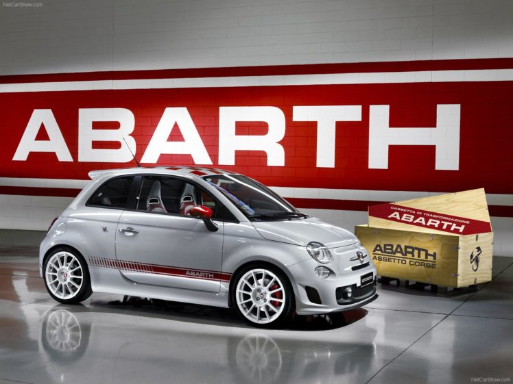 2009, 500, Abarth, Esseesse, Fiat, Cars HD Wallpaper Desktop Background