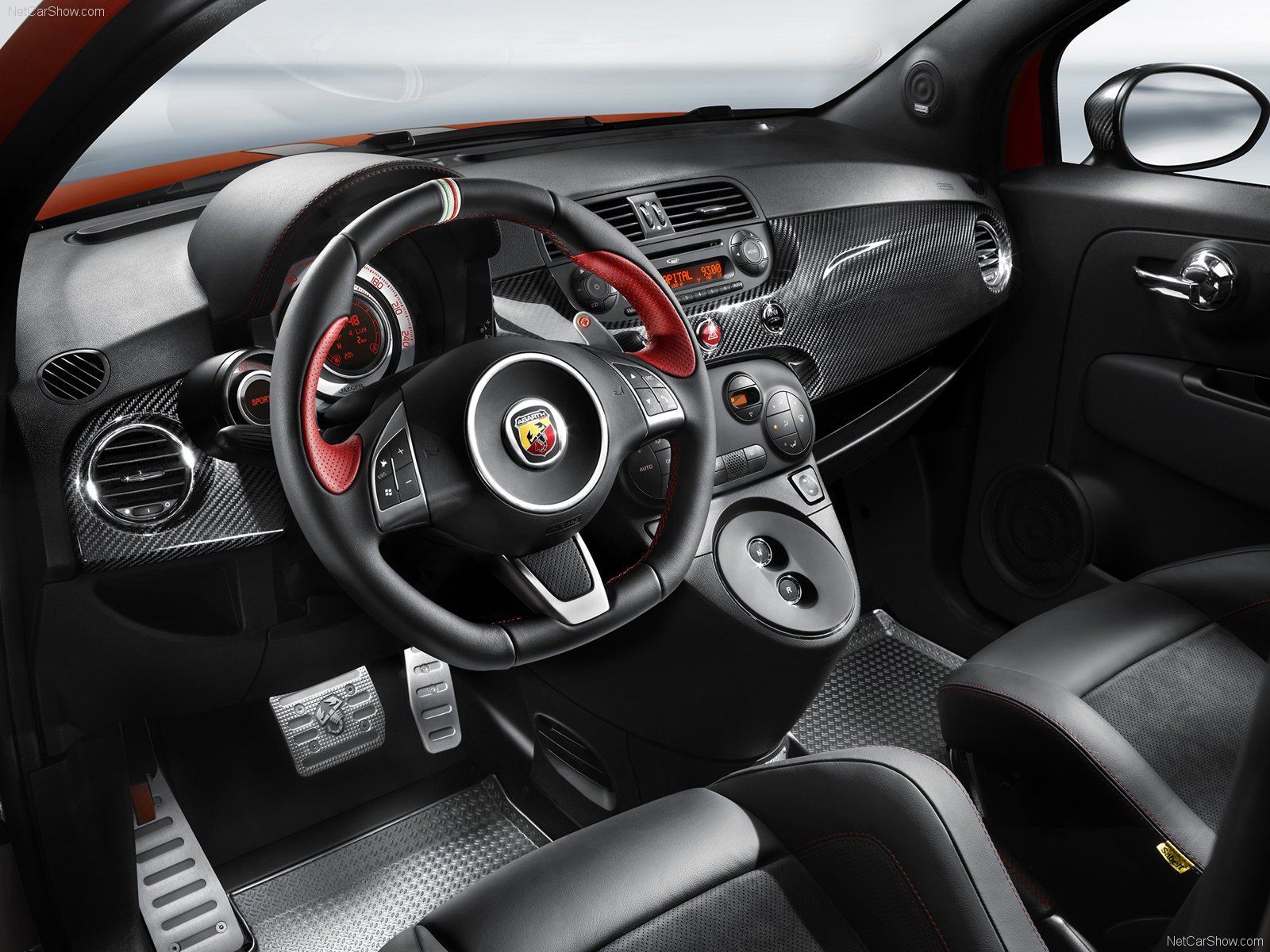 2009, 695, Abarth, Ferrari, Fiat, Tributo Wallpaper