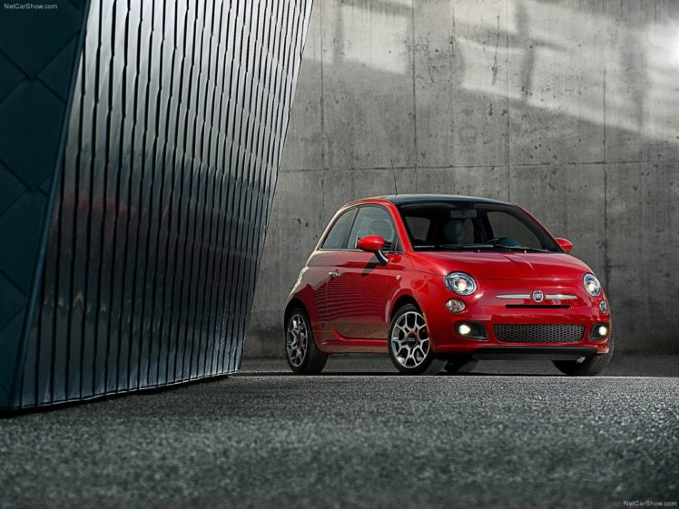 2011, 500, Sport, Fiat, Cars HD Wallpaper Desktop Background