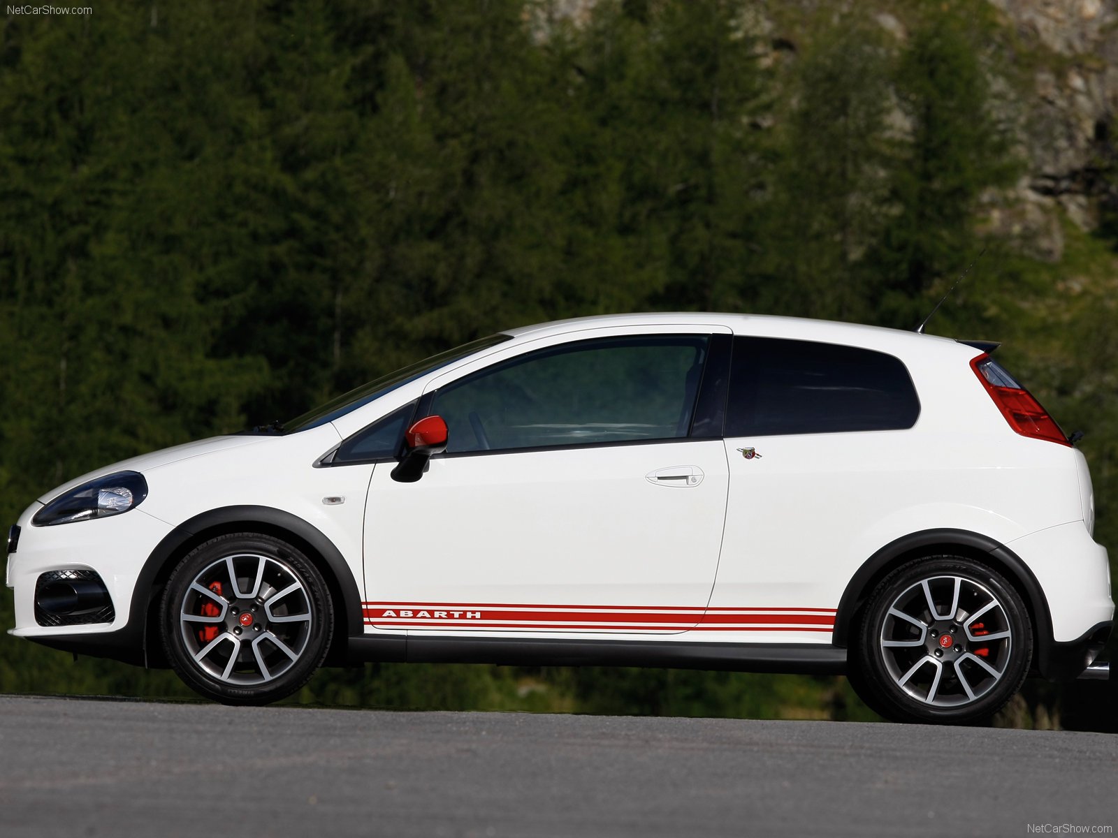 2008, Abarth, Fiat, Grande, Punto, Cars Wallpaper