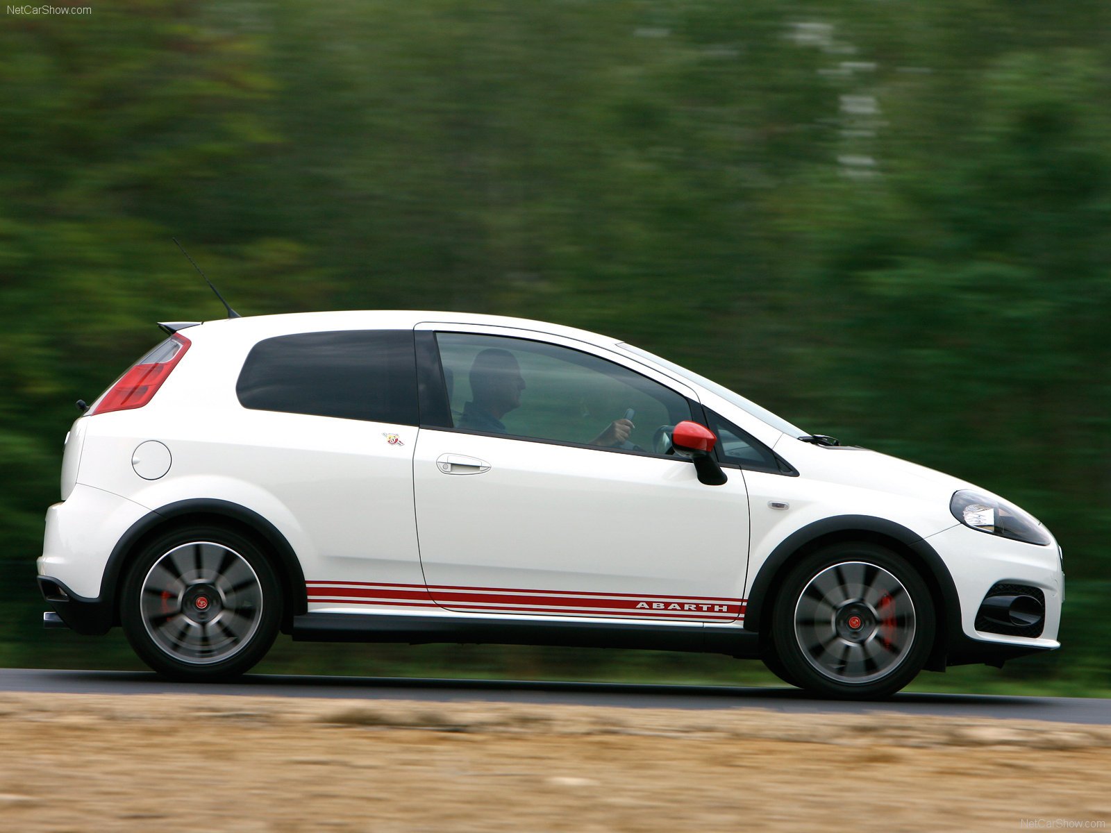 2008, Abarth, Fiat, Grande, Punto, Cars Wallpaper