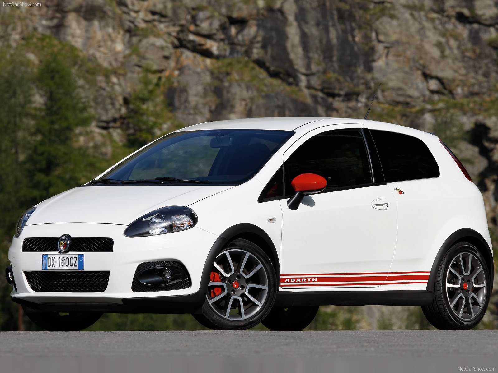 2008, Abarth, Fiat, Grande, Punto, Cars Wallpaper