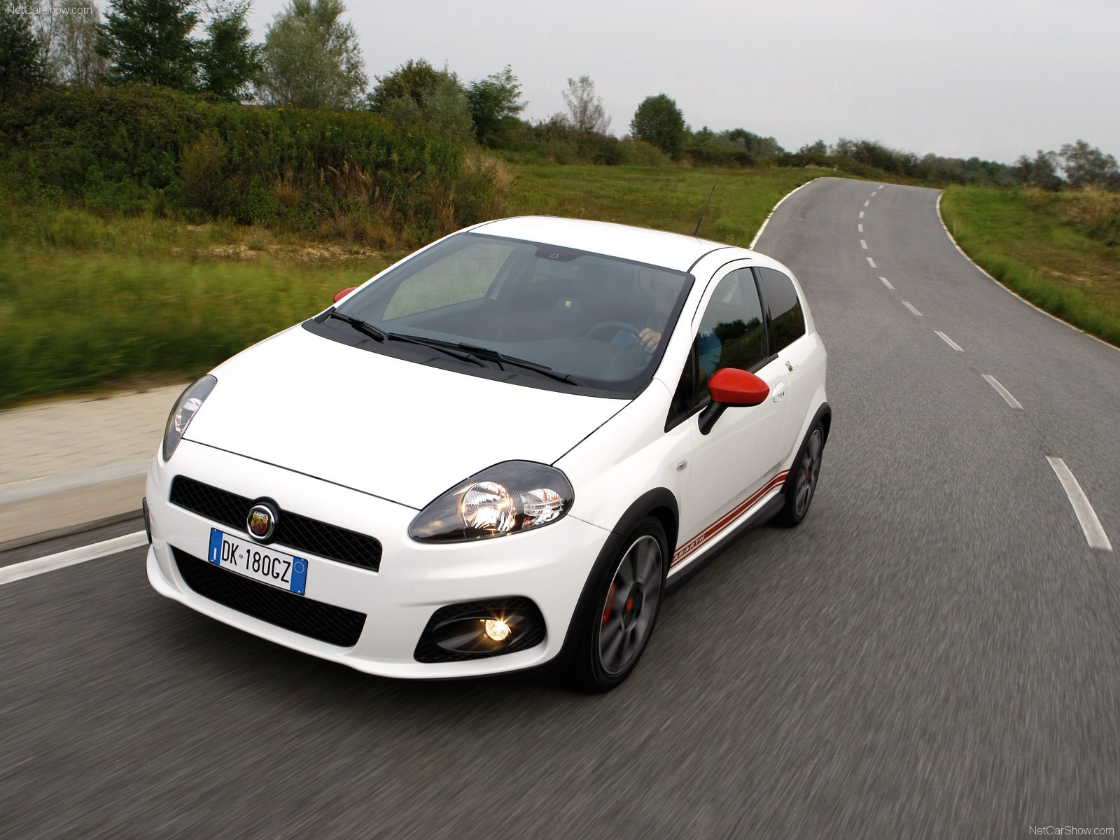 2008, Abarth, Fiat, Grande, Punto, Cars Wallpaper