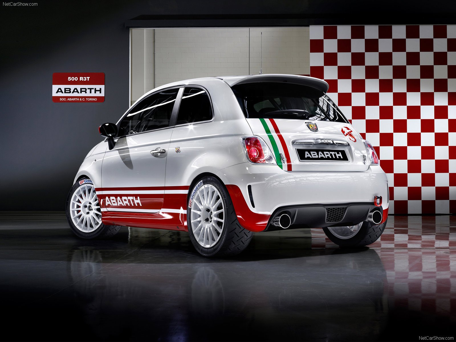 2010, 500, Abarth, Fiat, R3t Wallpaper