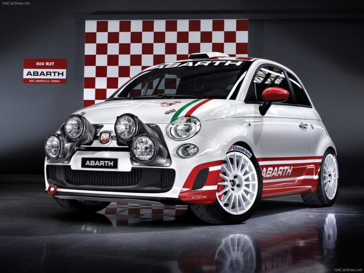 2010, 500, Abarth, Fiat, R3t HD Wallpaper Desktop Background