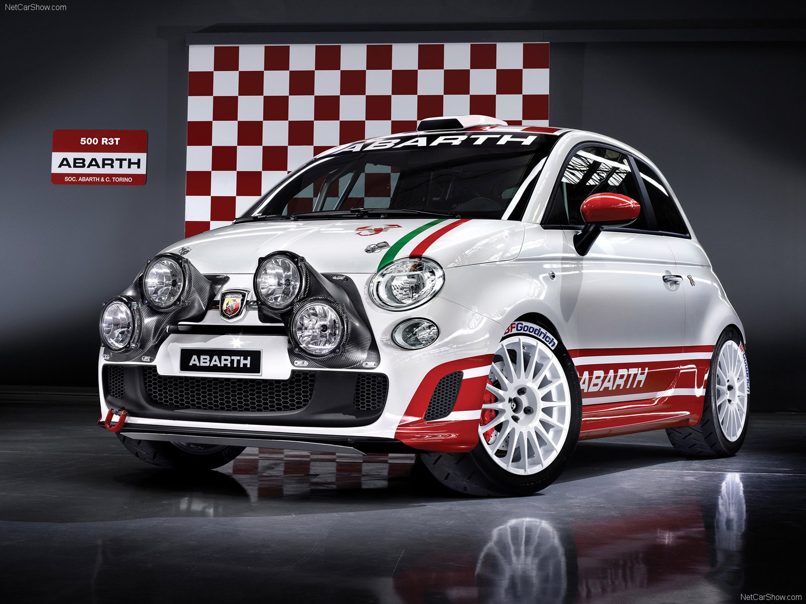 2010, 500, Abarth, Fiat, R3t Wallpaper