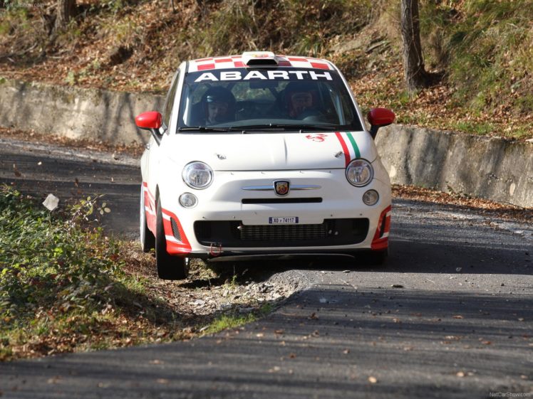 2010, 500, Abarth, Fiat, R3t HD Wallpaper Desktop Background