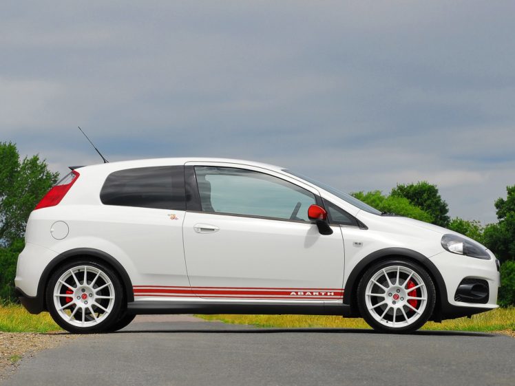 abarth, Fiat, Grande, Punto, Esseesse, Uk spec, Cars, 2008 HD Wallpaper Desktop Background