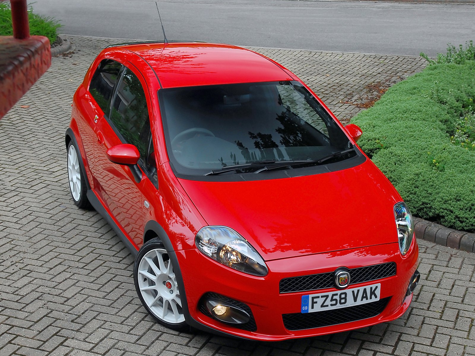 abarth, Fiat, Grande, Punto, Esseesse, Uk spec, Cars, 2008 Wallpaper