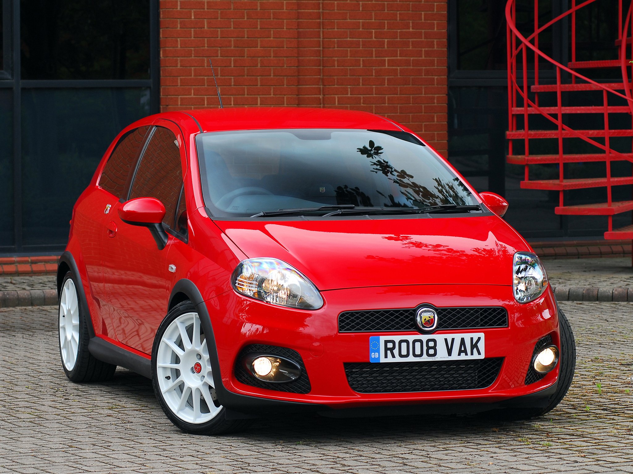 abarth, Fiat, Grande, Punto, Esseesse, Uk spec, Cars, 2008