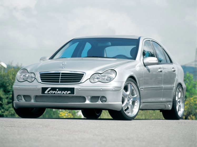 lorinser, Mercedes benz, C klasse,  w203 , Sedan, And0392000, Cars, 2000 HD Wallpaper Desktop Background