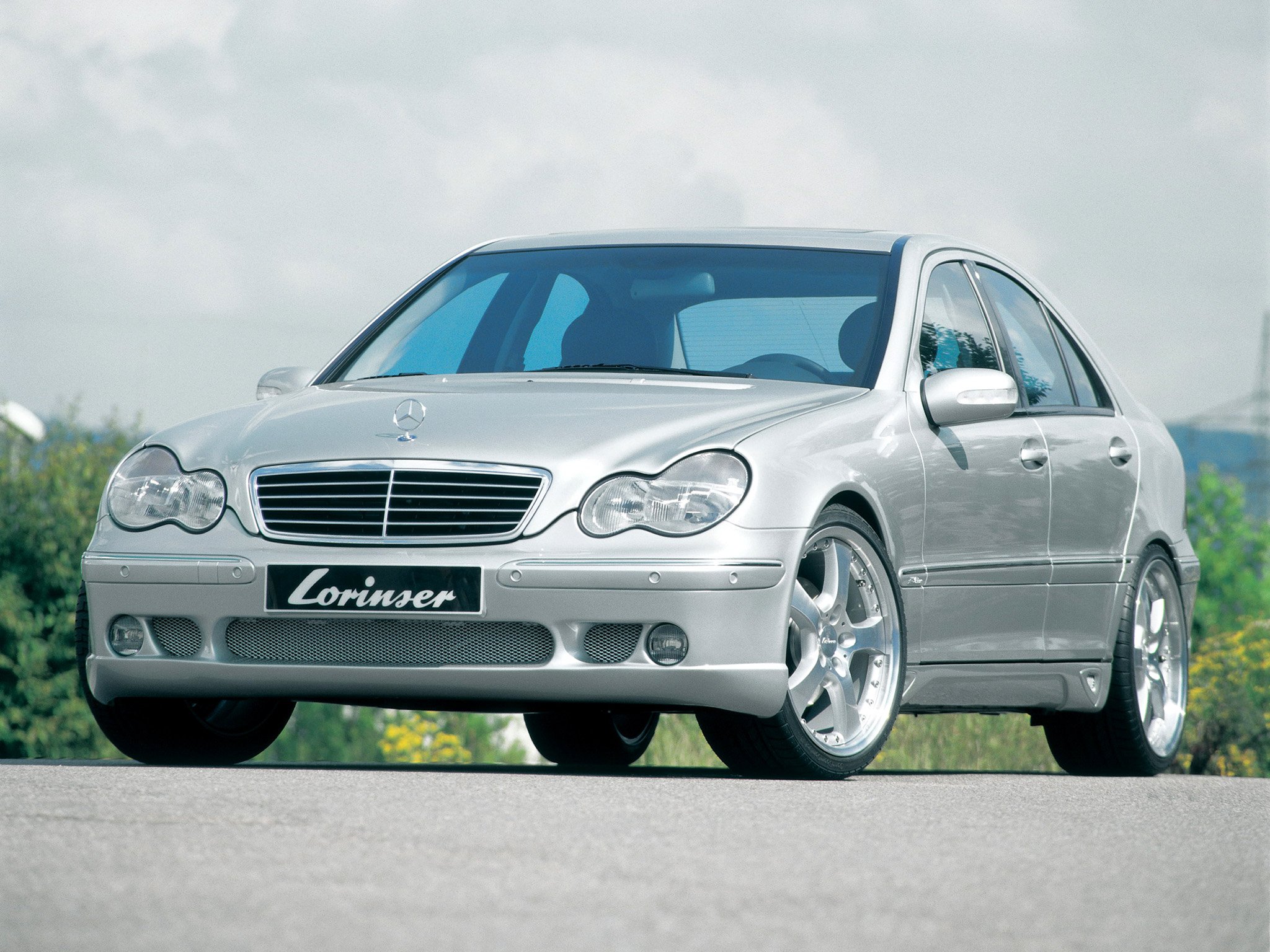lorinser, Mercedes benz, C klasse,  w203 , Sedan, And0392000, Cars, 2000 Wallpaper