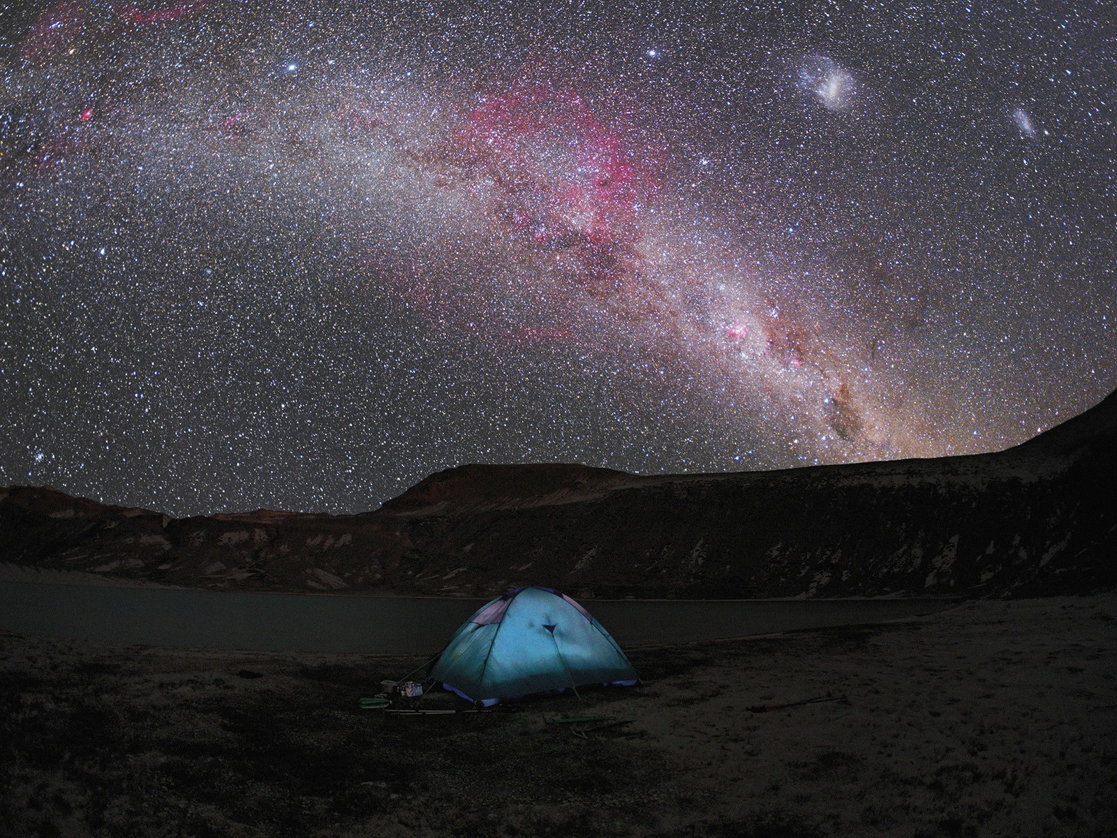 chile, Landscapes, Nature, Milky, Way, National, Park Wallpaper