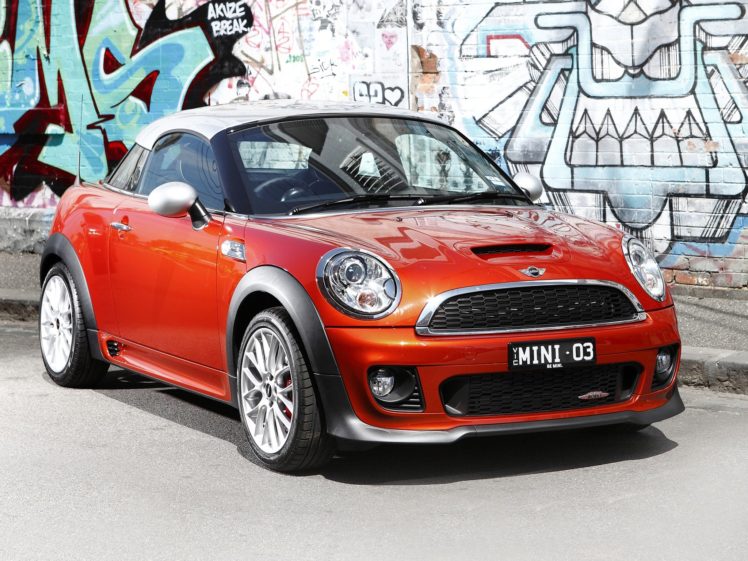 mini, Coupe, John, Cooper, Works, Cars, Au spec, 2011 HD Wallpaper Desktop Background