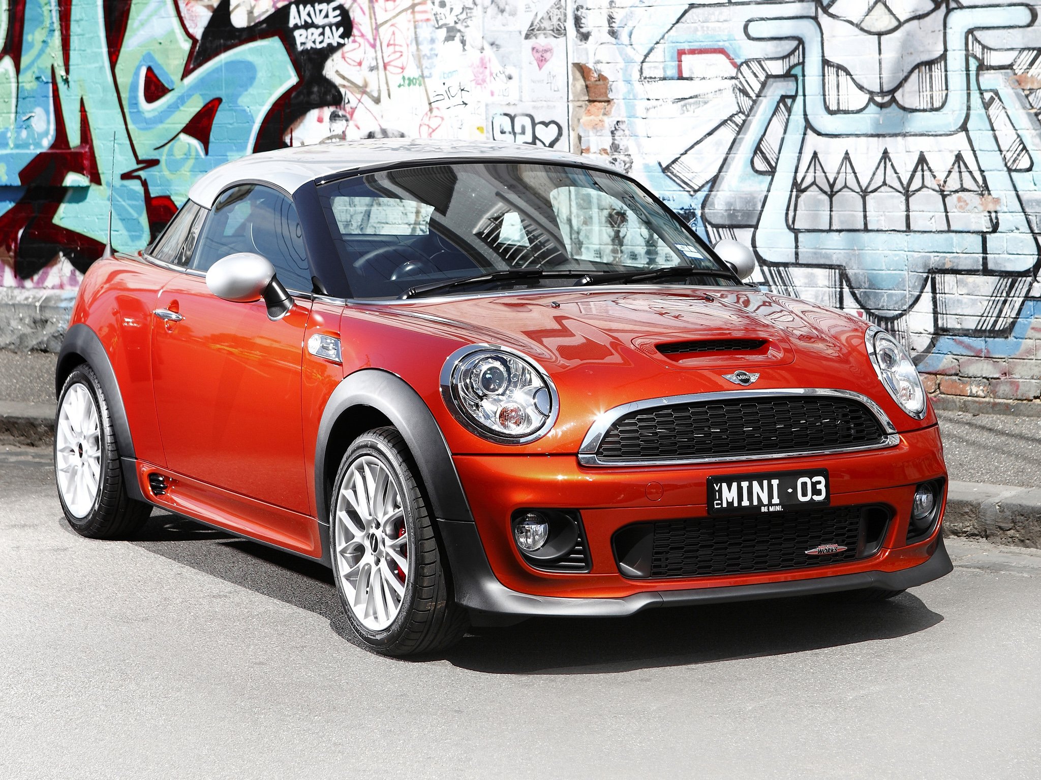 mini, Coupe, John, Cooper, Works, Cars, Au spec, 2011 Wallpaper