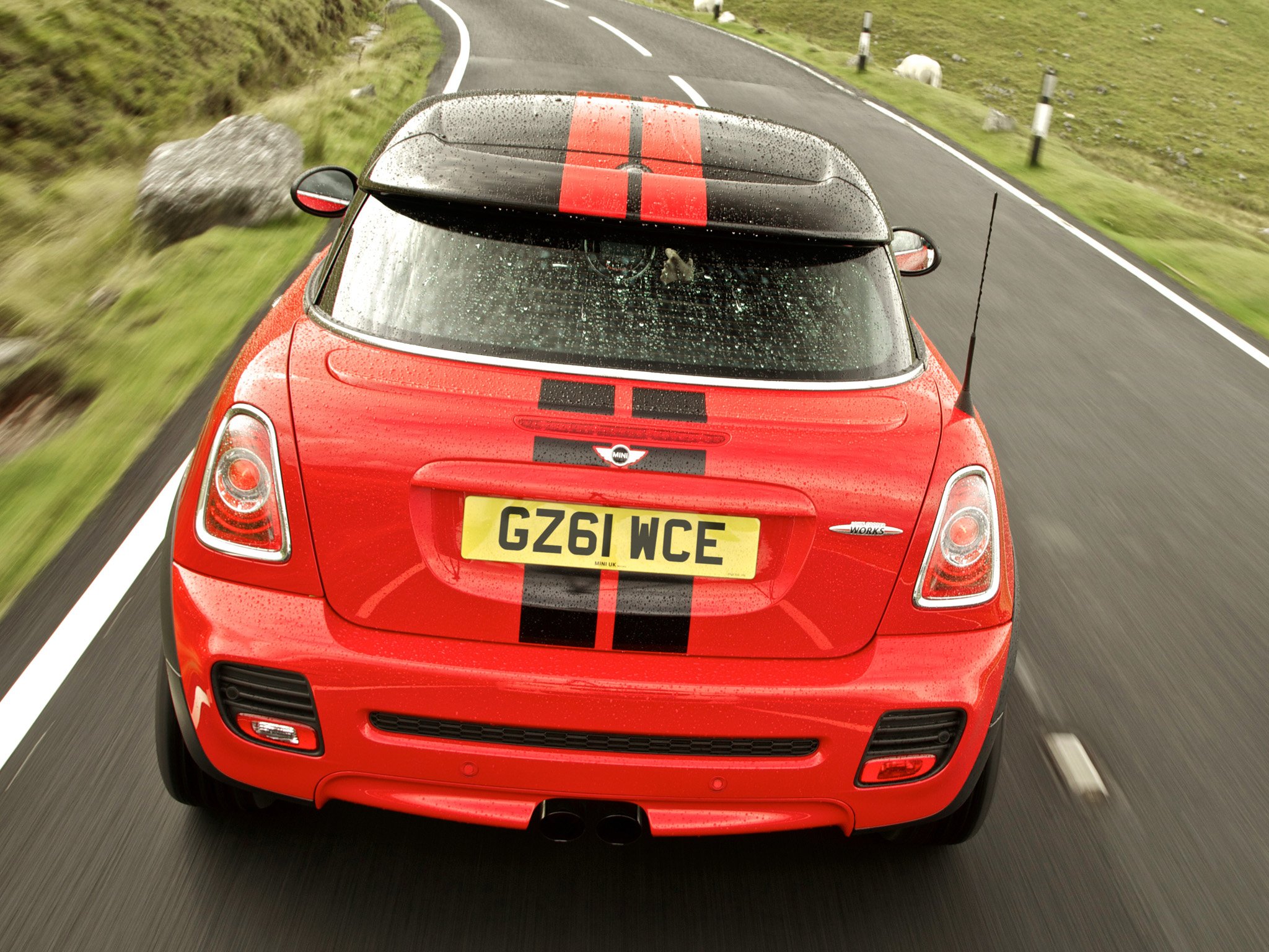 mini, Coupe, John, Cooper, Works, Cars, Uk spec, 2011 Wallpaper