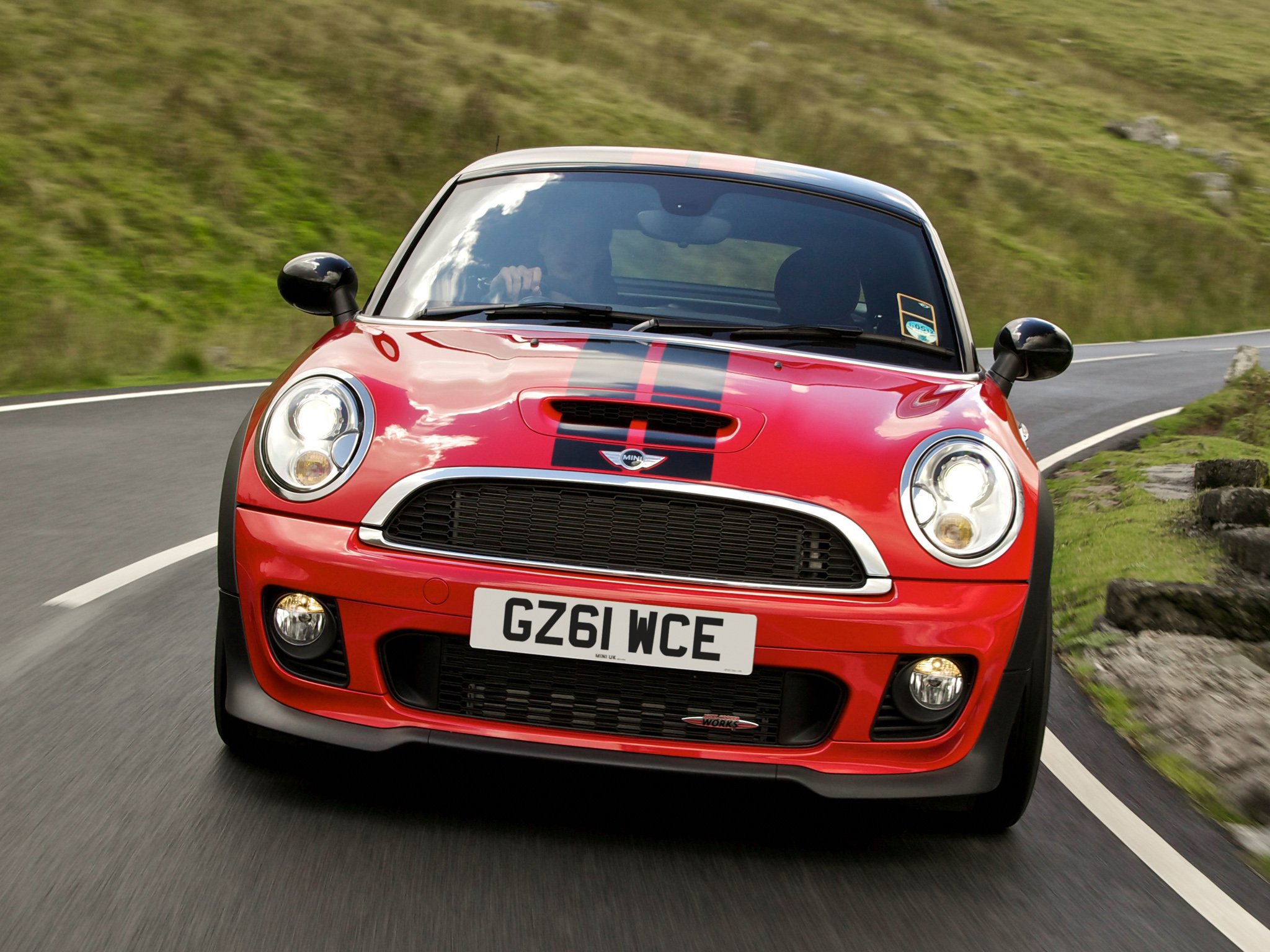 mini, Coupe, John, Cooper, Works, Cars, Uk spec, 2011 Wallpaper