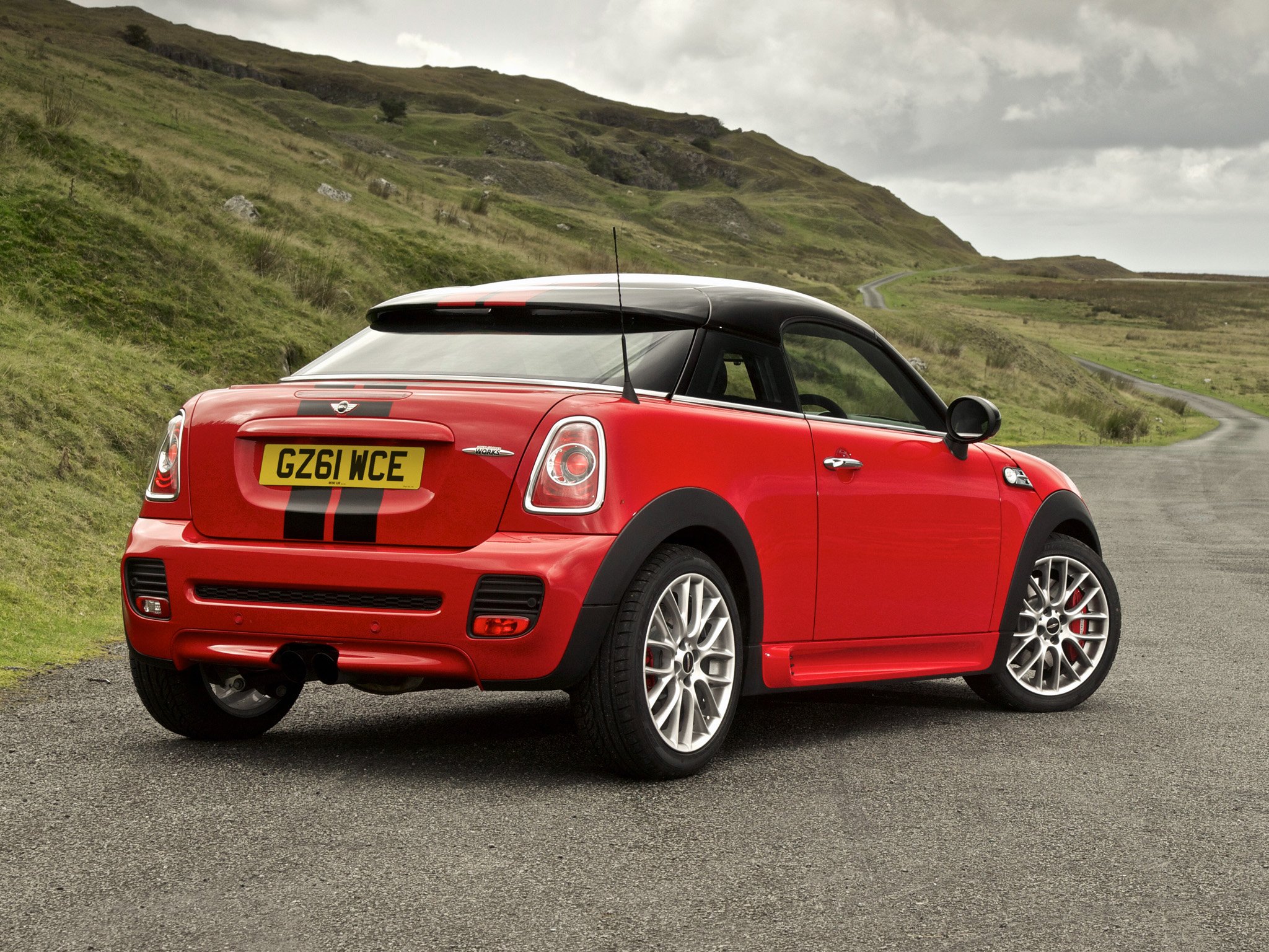 mini, Coupe, John, Cooper, Works, Cars, Uk spec, 2011 Wallpaper