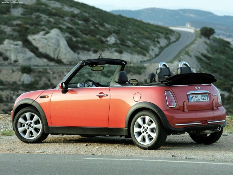 mini, Cooper, Convertible, Cars, 2005 HD Wallpaper Desktop Background