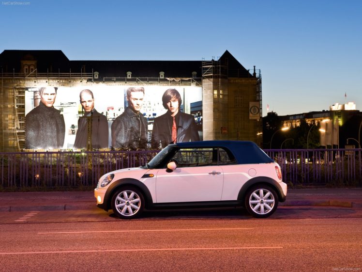 mini, Cooper, Convertible, Cars, 2009 HD Wallpaper Desktop Background