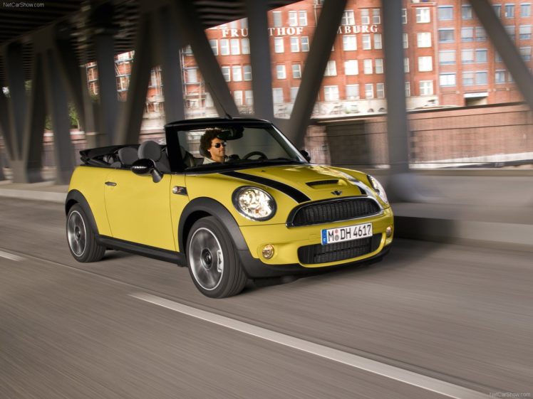 mini, Cooper s, Cabrio, Cars, 2009 HD Wallpaper Desktop Background