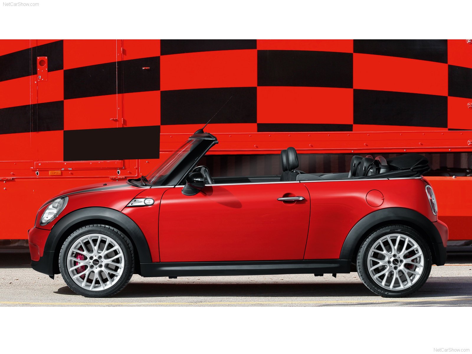 mini, John, Cooper, Works, Convertible, Cars, 2010 Wallpaper